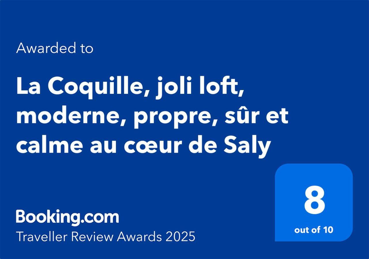 Appartamento "La Coquille", Joli Loft, Moderne, Propre, Sur Et Calme Au Coeur De Saly Esterno foto